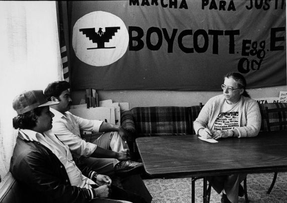 (3359) Maria Lopez, boycott organizer, 1970s (3359) Maria Lopez, boycott organizer, 1970s